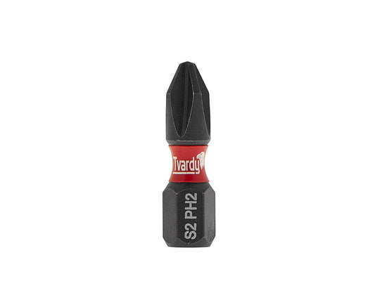 Set biti de impact PH2, 25 mm, S2, Tvardy T00171-25-2