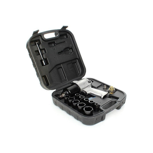 Set cheie pneumatica de impact cu tubulare, 17 piese, Kraft&Dele KD1424