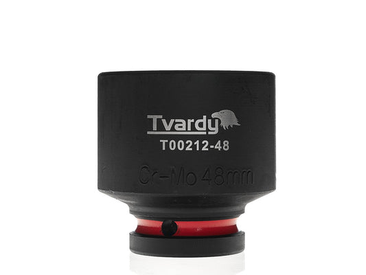 Cheie tubulara de impact in 6 puncte 3 / 4", 48 mm, Cr-Mo, Tvardy T00212-48
