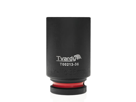 Cheie tubulara de impact in 6 puncte 3 / 4", 36 mm, Cr-Mo, Tvardy T00213-36
