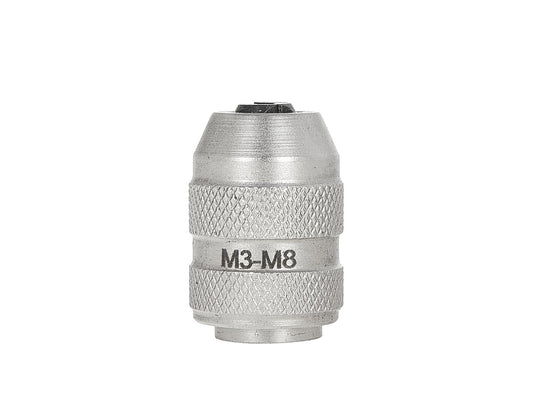Adaptor pentru tarozi, 1 / 4", M3-M8, Cr-V, Tvardy T00036