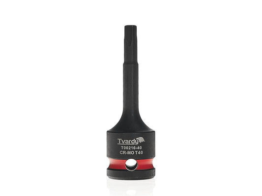 Cheie tubulara de impact TORX 1 / 2", T40, Cr-Mo, Tvardy T00216-40
