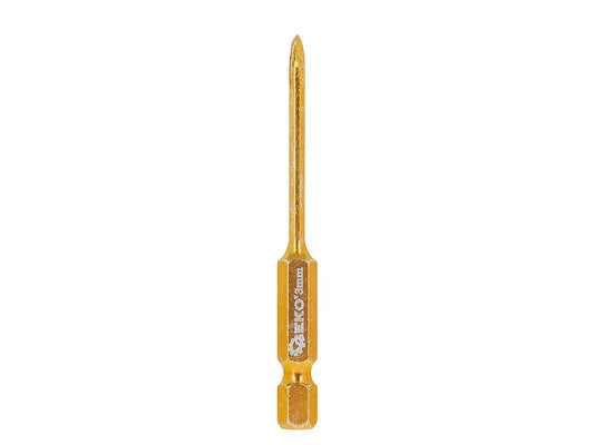Burghiu pentru sticla si ceramica HEX, 3 mm, Geko G39701C