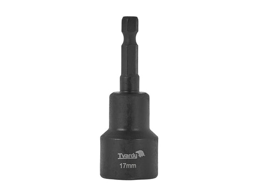 Cheie tubulara cu varf magnetic pentru suruburi 1 / 4", 17 x 65 mm, Tvardy T00192-17-1