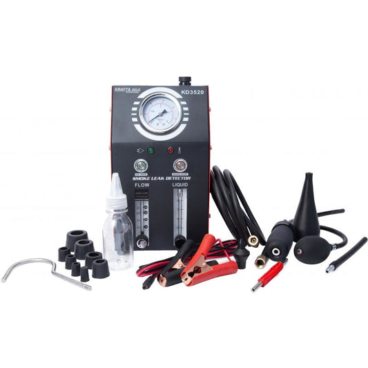 Detector de scurgeri cu fum, 12 V, 9 l / min, 30 ml, Kraft&Dele KD3520
