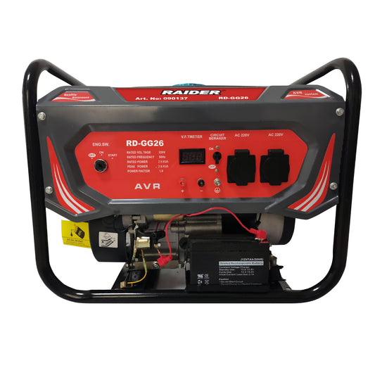 Generator pe benzina RD-GG26, pornire electrica, 2.8 kW, Raider 090137