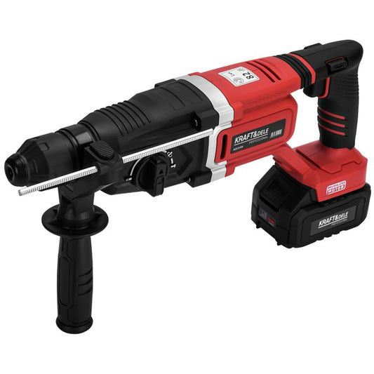 Ciocan rotopercutor cu acumulator, 21 V, 4.5 J, 2 x 4 Ah, Kraft&Dele KD3195