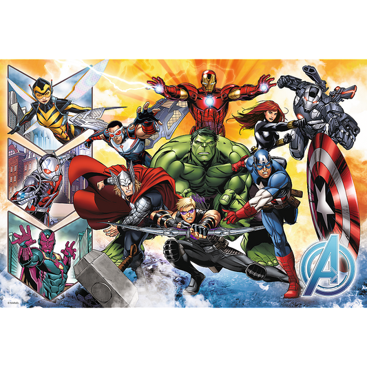 Puzzle Trefl Marvel Avengers, 100 piese, Lean 25856