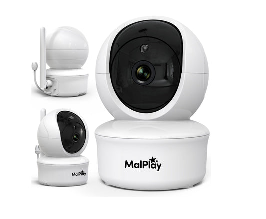 Camera de supraveghere pentru bebelusi NannyEyeComplex HD, 5", MalPlay 113864