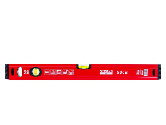 Nivela de aluminiu cu bula Strong Line, 500 mm, Geko G29202