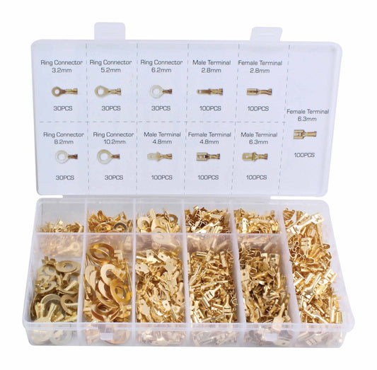 Set conectori cabluri auto, 750 bucati, Asta Tools A-TC524