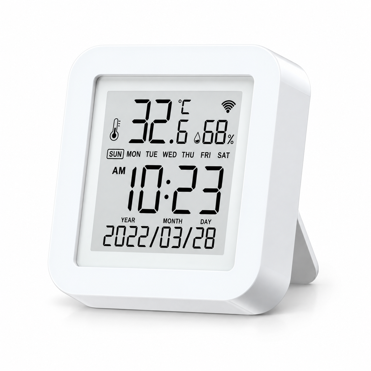 Senzor Harder CTW 06 HD0084 Wi-Fi, cu afișaj LCD pentru temperatură și umiditate
