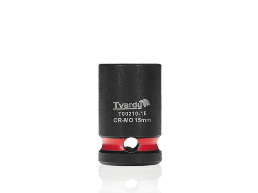 Cheie tubulara de impact in 6 puncte, 1 / 2", 15 mm, Tvardy T00210-15