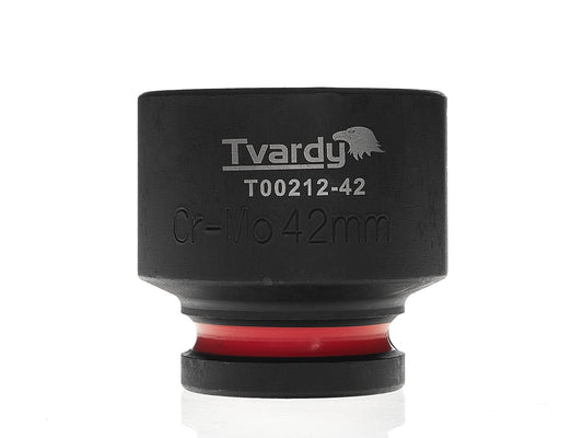 Cheie tubulara de impact in 6 puncte 3 / 4", 42 mm, Cr-Mo, Tvardy T00212-42