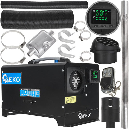 Incalzitor auto stationar, 12 / 230 V, 12 kW, Geko G80458