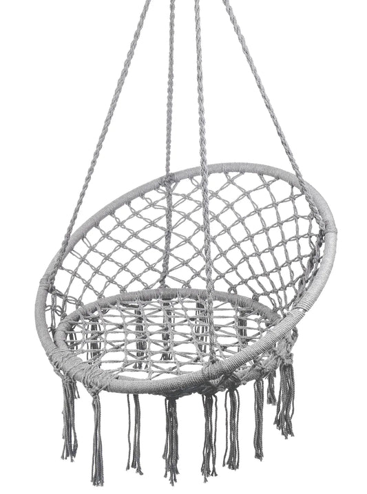 Leagan balansoar suspendat, gri deschis, sarcina maxima 150 kg, MalTec 112210