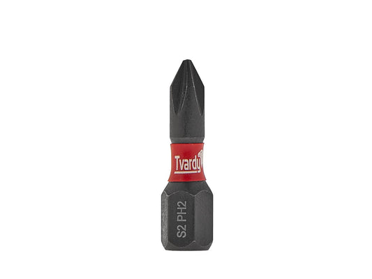 Set biti de impact PH1 S2, 25 mm, Tvardy T00170-25-2