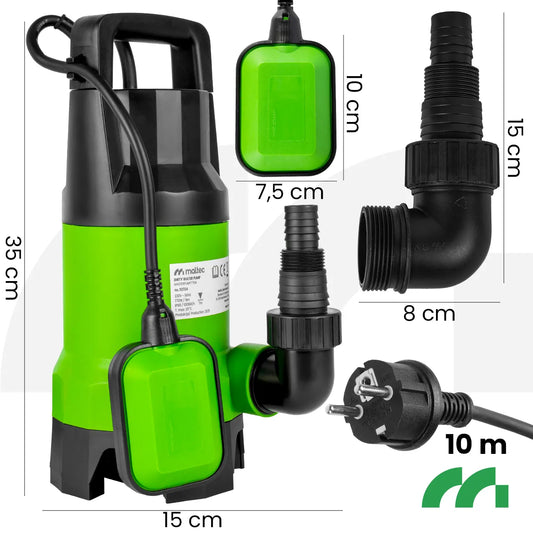 Pompa submersibila cu plutitor, 13000 l / h, 770 W, MalTec 112724