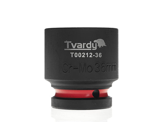 Cheie tubulara de impact in 6 puncte 3 / 4", 36 mm, Cr-Mo, Tvardy T00212-36