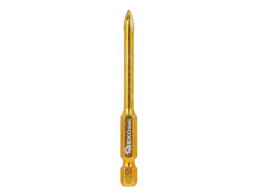 Burghiu pentru sticla si ceramica HEX, 5 mm, Geko G39701E