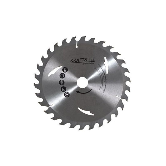 Lama fierastrau circular pentru lemn, 230 mm, 24 T, Kraft&Dele KD1029