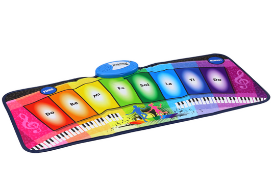 Covoras muzical interactiv cu note muzicale, 80 x 35 cm, Lean 19885