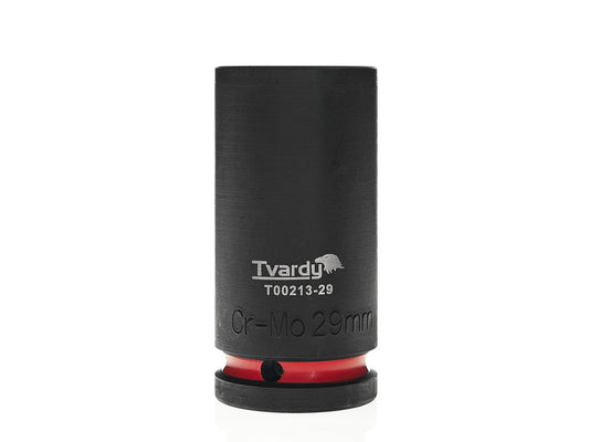 Cheie tubulara de impact in 6 puncte 3 / 4", 29 mm, Cr-Mo, Tvardy T00213-29