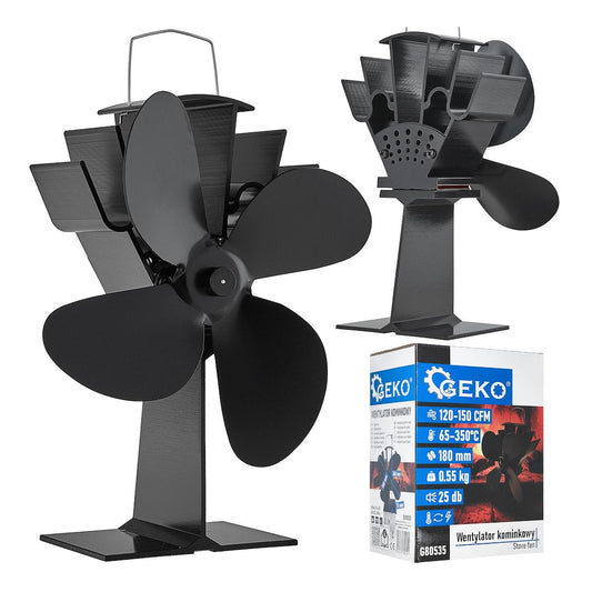 Ventilator termoelectric pentru semineu, Geko G80535