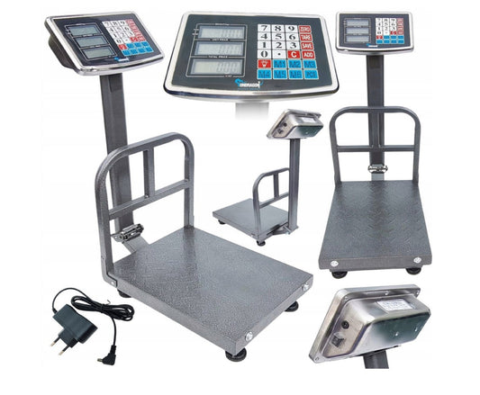 Cantar electronic industrial, capacitate maxima de cantarire 150 kg, afisaj LCD, Boxer BX3417
