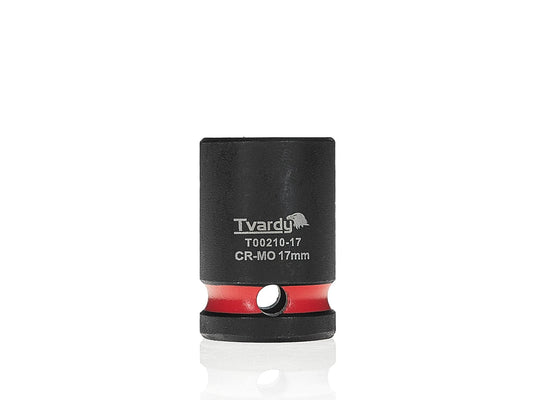 Cheie tubulara de impact in 6 puncte, 1 / 2", 17 mm, Tvardy T00210-17