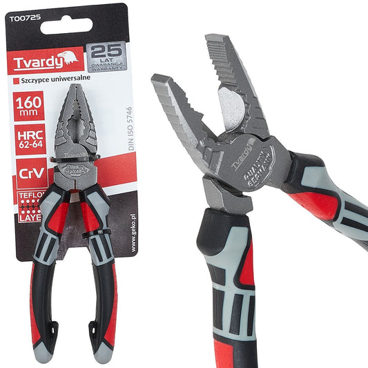 Cleste combinat Cr-V, 160mm, Tvardy T00725