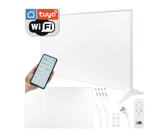 Panou de incalzire cu infrarosu  Wertberg IR 9.80, control Wi-fi, 800 W, Harder HD1014