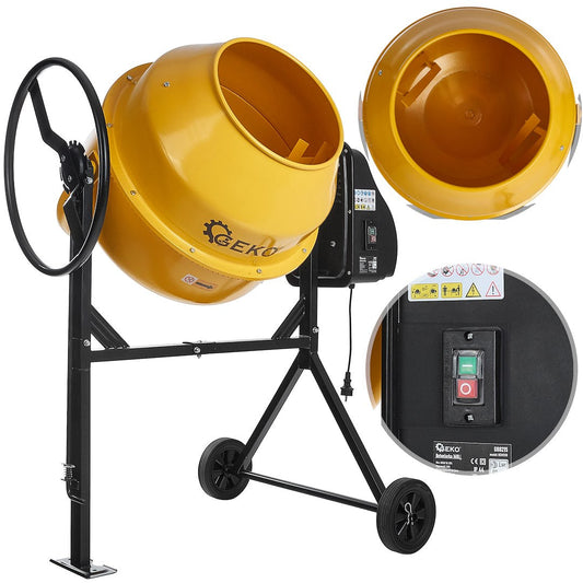 Betoniera, 120 l, 550 W, Geko G80213