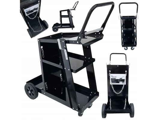 Carucior de sudura pentru MIG / MAG / MMA / TIG, 3 rafturi, Ondragon OD2216