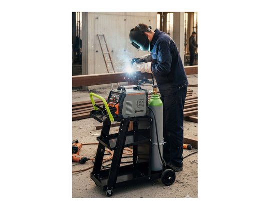 Carucior pentru aparatul de sudura, capacitate maxima 80 kg, Toolme TM210