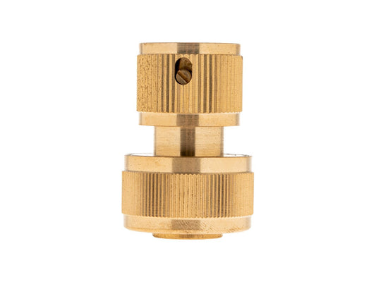 Conector rapid cu opritor Brass-Line 3 / 4", Tvardy T07308