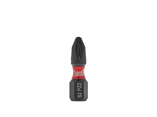 Set biti de impact PZ2, 25 mm S2, 10 bucati, Tvardy T00174-25-10