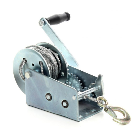 Troliu cu manivela, capacitate maxima tractare 900 kg, Kraft&Dele KD1121