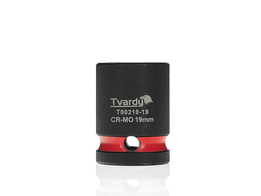 Cheie tubulara de impact cu 6 puncte, 1 / 2", 19 mm, Tvardy T00210-19
