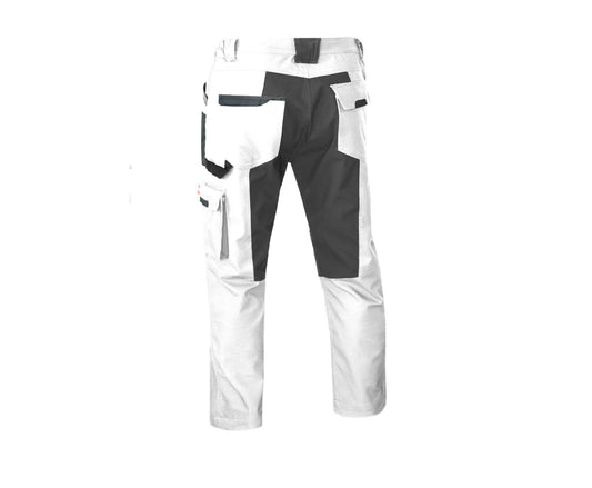 Pantaloni de lucru Classic Stretch Slim White-G marimea 52, Artmas ART457530