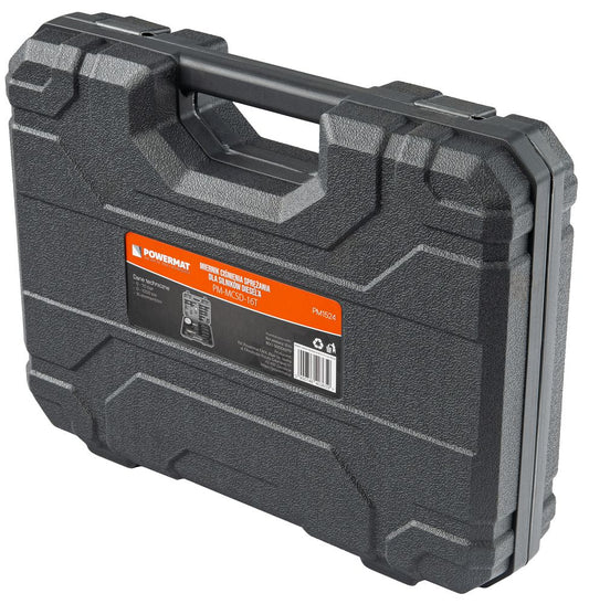 Tester compresie pentru motoare diesel PM-MCSD-16T, 16 piese, Powermat PM1524