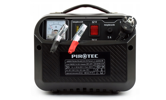 Redresor auto cu incarcare Pirotec, 50-200 Ah, 12 / 24 V, Harder HD1022