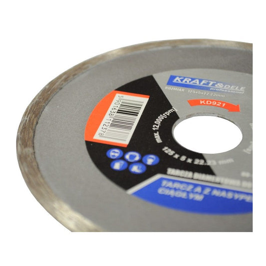 Disc diamantat, 125 x 5  x 22.23 mm, Kraft&Dele KD921