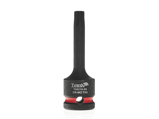 Cheie tubulara de impact TORX 1 / 2", T50, Cr-Mo, Tvardy T00216-50