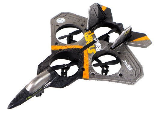 Avion cu telecomanda, 24 x 5 x 18 cm, multicolor, Lean 16357