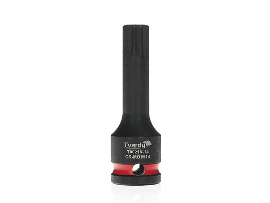 Cheie tubulara de impact SPLINE 1 / 2", M14, Cr-Mo, Tvardy T00218-14