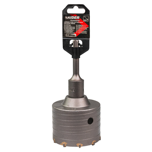 Carota pentru beton cu tija, SDS plus, 80 mm, Raider 154820